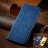 Magnet Fancy Case for Samsung Galaxy S23 Ultra Cover with Flip Wallet Stand Blue