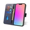 Magnet Case for Samsung Galaxy S23 Ultra Cover with Flip Wallet Stand Blue