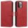 Magnet Case for Samsung Galaxy S23 Ultra flip cover wallet stand red