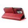 Magnet Case for Samsung Galaxy S23 Ultra flip cover wallet stand red