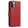 Magnet Case for Samsung Galaxy S23 Ultra flip cover wallet stand red