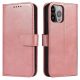 Magnet Case for Samsung Galaxy S23 Ultra Cover with Flip Wallet Stand Pink