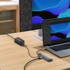 Baseus StarJoy HUB 6-Port USB-C - 3x USB-A / 1x HDMI / 1x RJ45 / 1x USB-C PD gray