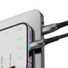 Baseus Glimmer Series fast charging cable USB-C - Lightning 480Mb/s PD 20W 1m black