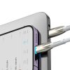 Baseus Glimmer Series cable with fast charging USB-C - Lightning 480Mb/s PD 20W 1m white