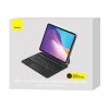 Baseus Brilliance magnetic case wireless keyboard with backlit keys and display iPad Pro 11" (2018/2020/2021) / iPad Air 4 10.9" / iPad Air 5 10.9" gray