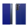 New Sleep Case for Samsung Galaxy A14 cover with flip stand blue