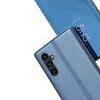 Clear View Case cover for Samsung Galaxy A14 flip cover blue