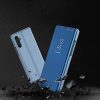 Clear View Case cover for Samsung Galaxy A14 flip cover blue