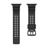 Strap Triple Protection Apple Watch SE strap, 9, 8, 7, 6, 5, 4, 3, 2, 1 (41, 40, 38 mm) band bracelet black