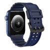 Strap Triple Protection Apple Watch SE strap, 9, 8, 7, 6, 5, 4, 3, 2, 1 (41, 40, 38 mm) band bracelet navy blue