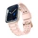 Strap Triple Protection Apple Watch SE strap, 9, 8, 7, 6, 5, 4, 3, 2, 1 (41, 40, 38 mm) band bracelet pink