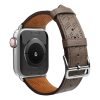 Strap Leather leather strap Apple Watch SE, 9, 8, 7, 6, 5, 4, 3, 2, 1 (41, 40, 38 mm) band bracelet dark brown