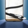 Joyroom Sharp Series fast charging cable USB-A - Lightning 2.4A 3m black (S-M411)