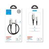 Joyroom Sharp Series Fast Charging Cable USB-A - Lightning 3A 1.2m Black (S-M411)