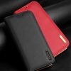 Dux Ducis Hivo case Samsung Galaxy S23 Ultra cover with flip wallet stand RFID blocking red