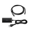 Baseus fast charger GaN5 Pro HUB HDMI 2 x USB-C / USB-A / HDMI 4K 30Hz 1.5m black + USB-C cable - USB-C 100W 40Gb/s (USB4) 1m (CCGP110201)