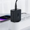 Acefast fast charger GaN (2xUSB-C / USB-A) PPS / PD / QC4+ 65W black (A41)