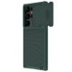 Nillkin Textured S Case for Samsung Galaxy S22 Ultra armored cover with camera cover green