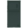 Nillkin Textured S Case for Samsung Galaxy S22 Ultra armored cover with camera cover green