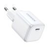 GaN 20W USB-C charger Ugreen Nexode mini CD318 - white