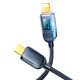 Joyroom USB C - Lightning 20W cable with charging power display 1.2 m black (S-CL020A4)