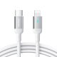 Joyroom cable USB C - Lightning 20W A10 Series 2 m white (S-CL020A10)