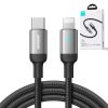 Joyroom cable USB C - Lightning 20W A10 Series 2 m black (S-CL020A10)