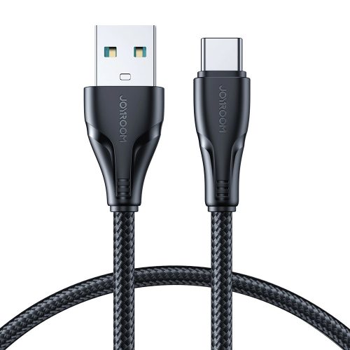 Joyroom USB - USB C 3A cable Surpass Series for fast charging and data transfer 1.2 m black (S-UC027A11)