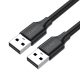 Ugreen USB cable - USB 2.0 480Mb/s 0.25m black (US102)