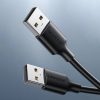 Ugreen USB cable - USB 2.0 480Mb/s 0.25m black (US102)