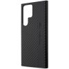 AMG AMHCS23LBLSCA S23 Ultra S918 black/black hardcase Carbon Stripe&Embossed