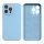 Silicone case for Samsung Galaxy A14 5G / Galaxy A14 silicone cover light blue