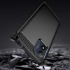 Carbon Case for Motorola Moto E13 flexible silicone carbon cover black