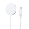 Choetech 15W Qi wireless inductive charger with MagSafe white (H046+T518-F)