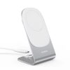 Choetech 15W Qi wireless inductive charger with MagSafe white (H046+T518-F)