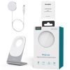 Choetech 15W Qi wireless inductive charger with MagSafe white (H046+T518-F)