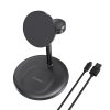 Choetech T585-F 3in1 Magnetic wireless charger station for iPhone 12/13/14 series,AirPods Pro and iwatch charger Black