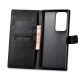 iCarer Wallet Case for Samsung Galaxy S23 Ultra leather case wallet black