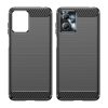 Carbon Case for Motorola Moto G53 / G13 flexible silicone carbon cover black