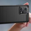 Carbon Case case for Xiaomi Redmi Note 12 Pro+ flexible silicone carbon cover black