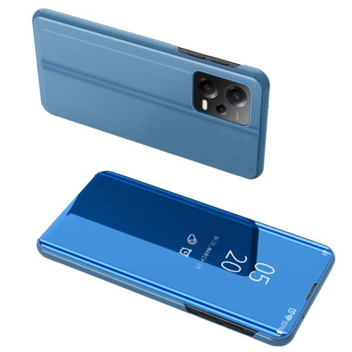 Clear View Case cover for Xiaomi Redmi Note 12 Pro+ flip cover blue