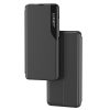 Eco Leather View Case for Xiaomi Redmi 11A / Poco C55 / Redmi 12C with flip stand black