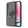 Ring Armor case for Samsung Galaxy A24 4G armored cover magnetic holder ring black