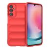 Magic Shield Case for Samsung Galaxy A24 4G flexible armored cover red