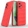 Magic Shield Case for Xiaomi Redmi Note 12 5G / Poco X5 5G Flexible Armor Cover Red