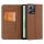 Dux Ducis Skin X2 Case for Xiaomi Redmi Note 12 5G / Poco X5 5G Cover Flip Wallet Stand Brown