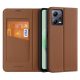 Dux Ducis Skin X2 Case for Xiaomi Redmi Note 12 5G / Poco X5 5G Cover Flip Wallet Stand Brown