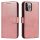 Magnet Case Cover for Xiaomi Redmi Note 12 Cover with Flip Wallet Stand Pink