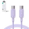 USB C - USB C Cable 100W 1.2m Joyroom S-CC100A14 - Purple